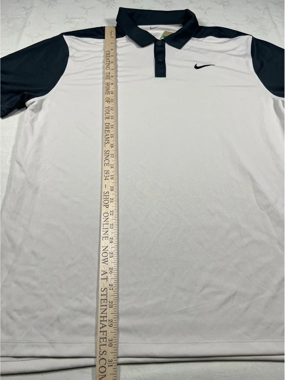 Mens Nike Victory Blocked Golf Polo Orewood Brown Anthracite Size XL